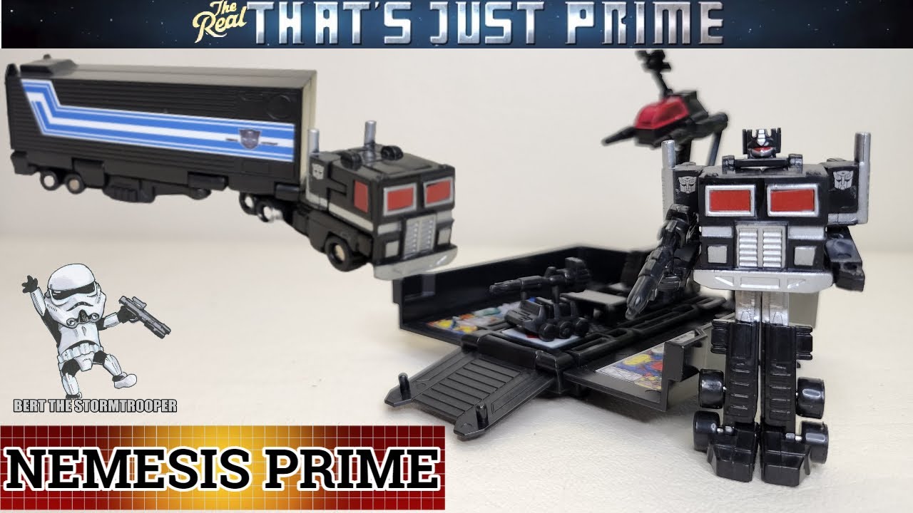 World's Smallest Transformers (WST) NEMESIS COVOY OPTIMUS PRIME! 