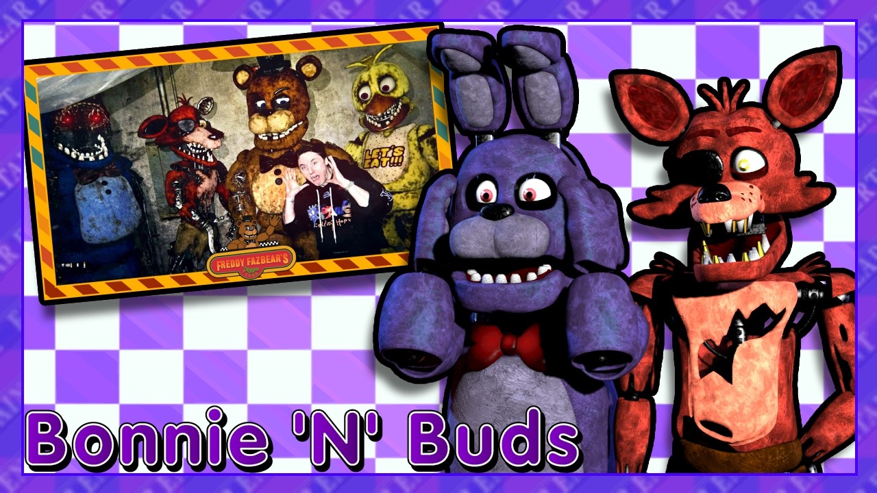 Bonnie and Foxy react to VISITING THE FNAF 2 MOVIE SET...