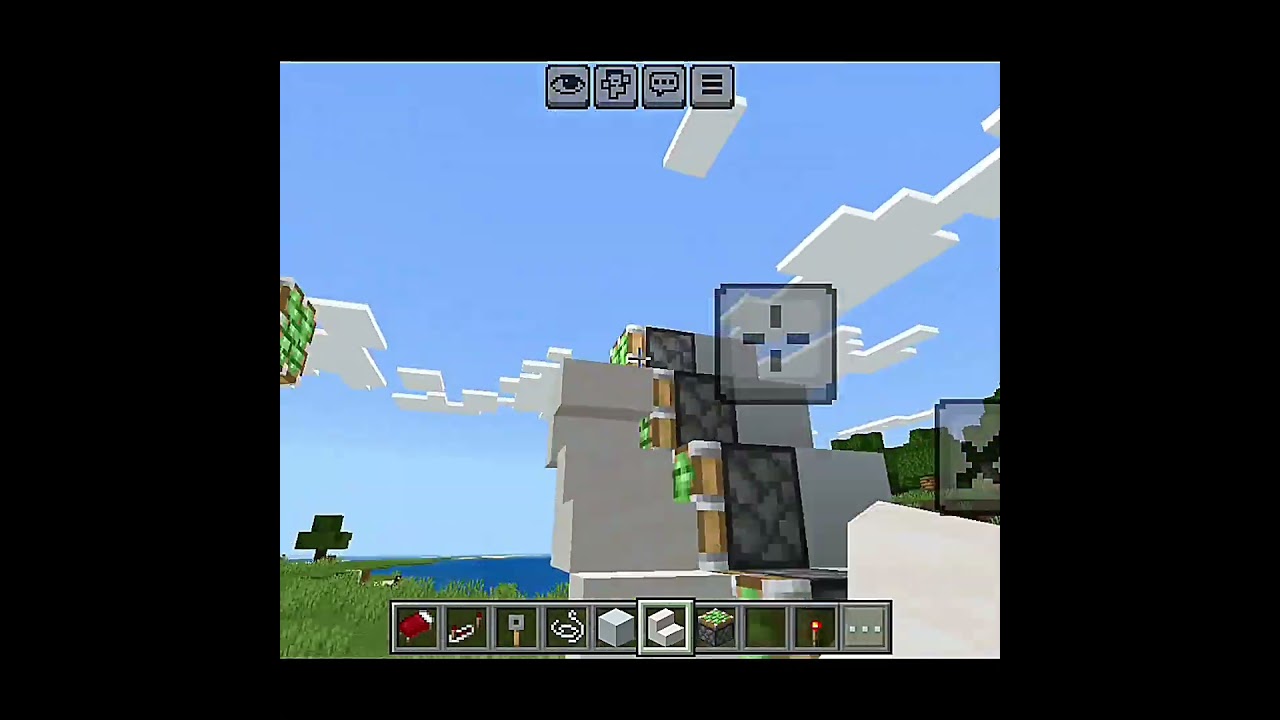 automatic body in Minecraft 😀