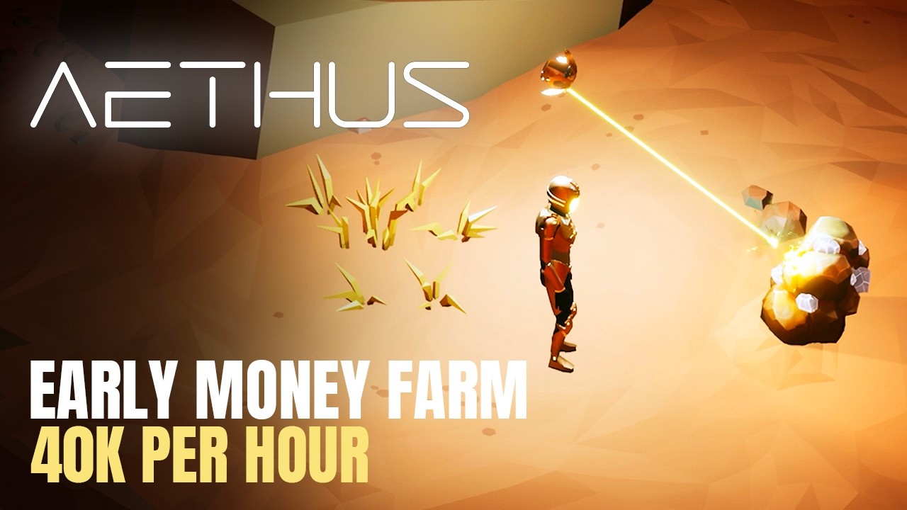 Aethus: 40,000 Credits/Hour (Early Game Money Farm) | Fast Credits Guide