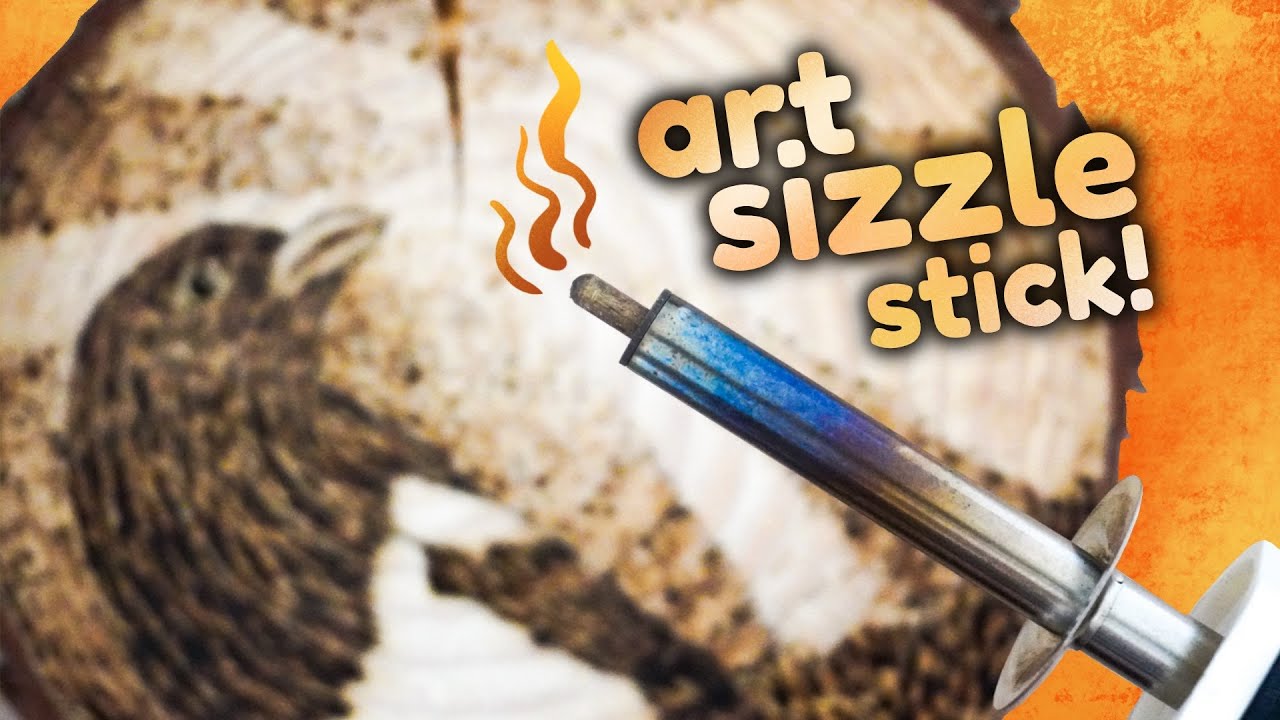 Burning Wood to Make Art | Pyrography Playtime