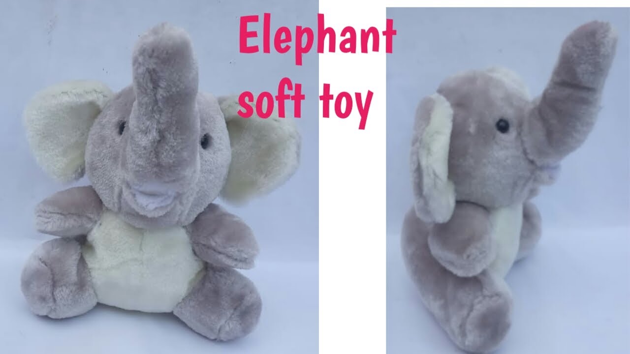 HOW TO MAKE SOFT TOY TEDDY ELEPHANT AT HOME IN EASY WAY IN HINDI../ DIY PLUSHE ELEPHANT