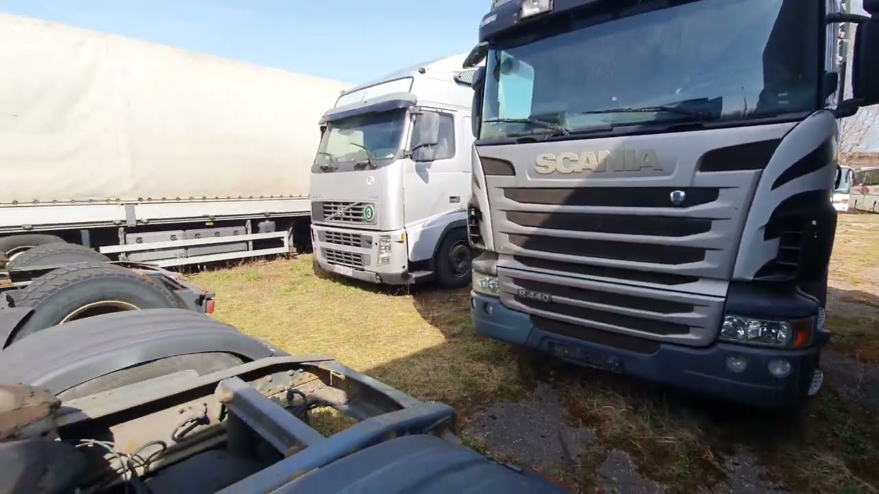 Тягач Скания , конфискат. 