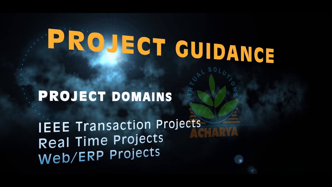 IEEE  Projects @ acharya
