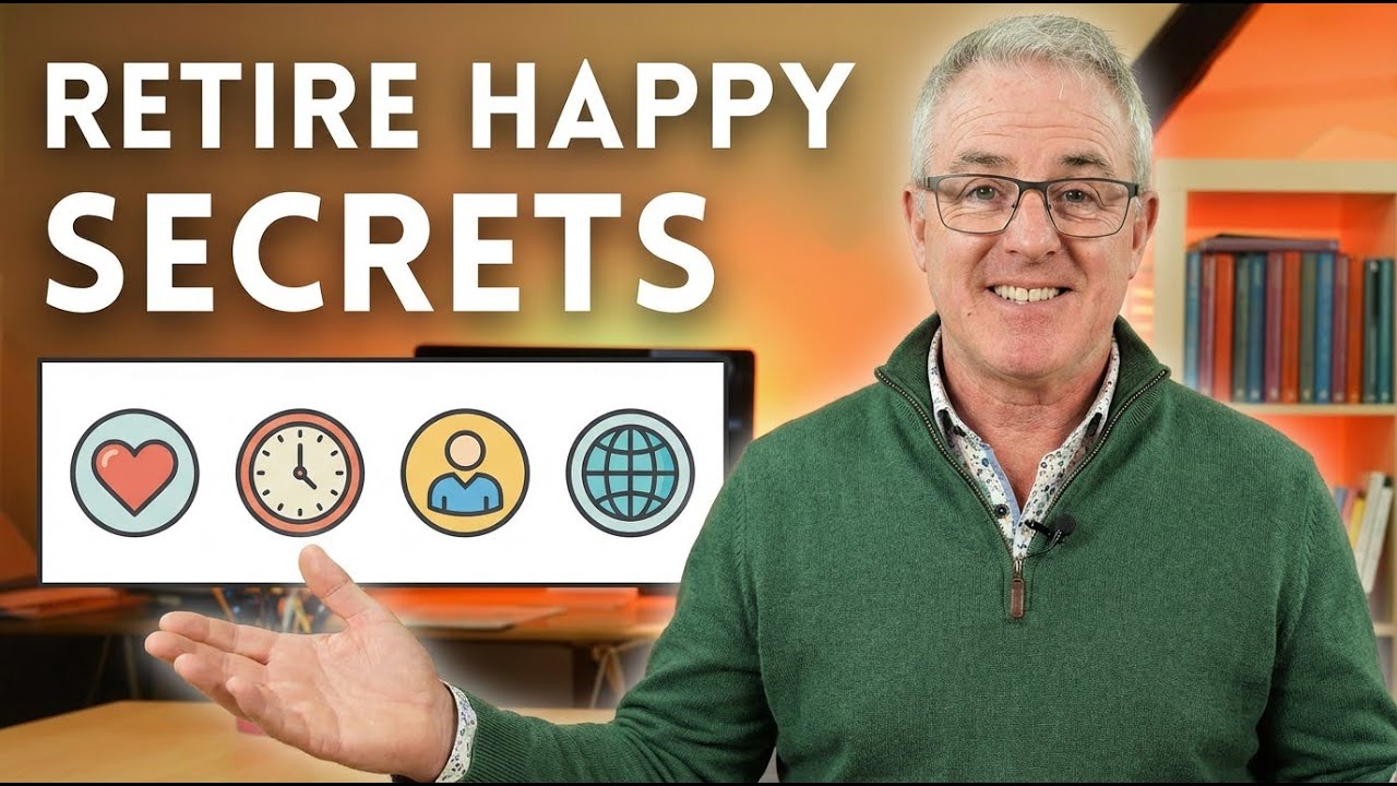FOUR Secrets to a Happy Retirement You Never Knew