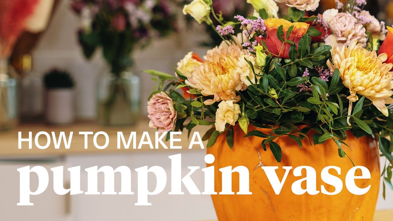 How To Make a Pumpkin Vase
