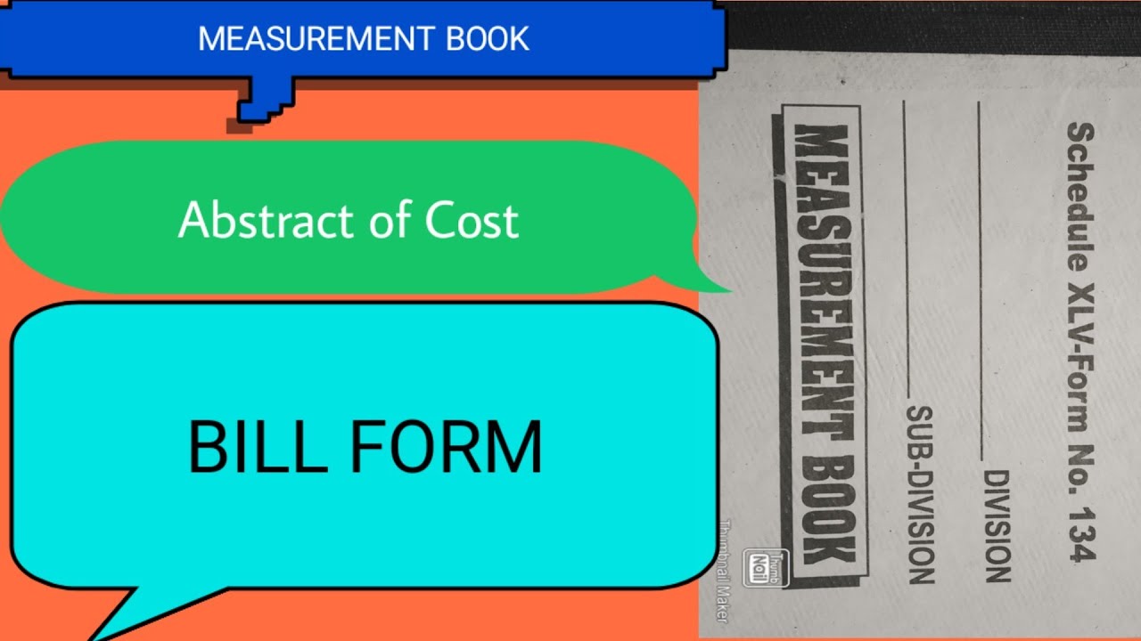 Measurement Book