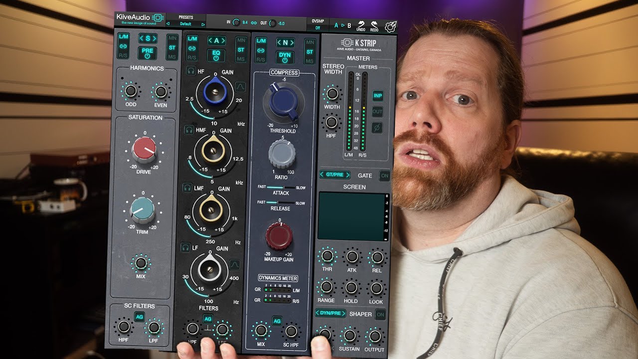 Neve, SSL & API in One Channelstrip Plugin? KIIVE K-Strip review!