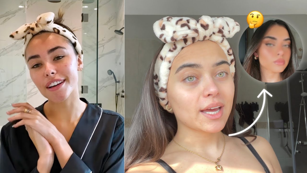 i followed Madison Beers makeup routine ;)