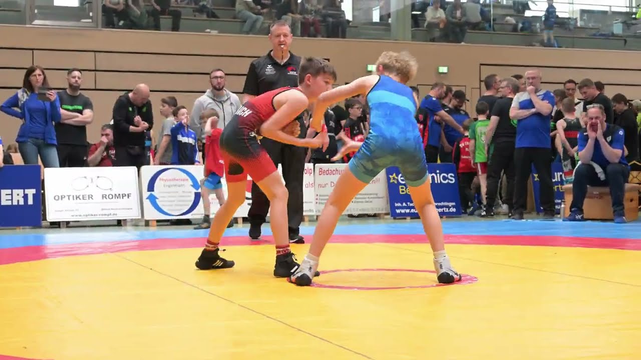 U14 Lade vs Zeitler 41kg. Eugen-Roller-Gedächtnisturnier 2025 Griech.-Röm. Ringen/Wrestling