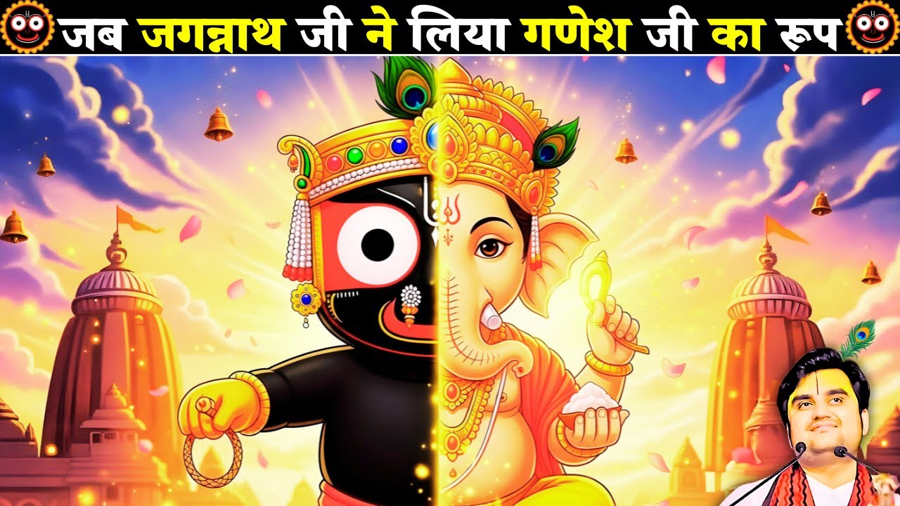 जब जगन्नाथ जी ने लिया गणेश जी का रूप 😍| Hasya katha | Indresh Ji @BhaktiPath #katha #krishnaleela