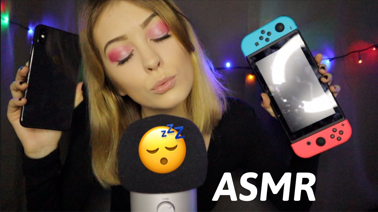 ASMR: TAPPING iPhone & Nintendo Switch ! 😴