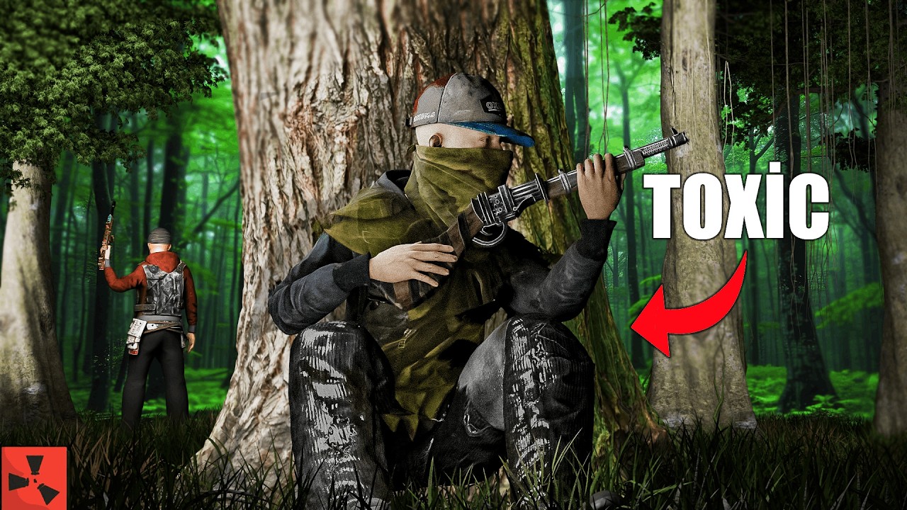 Rust - TOXİC OYUNCUNUN 1 GÜNÜ  ( Official Server )