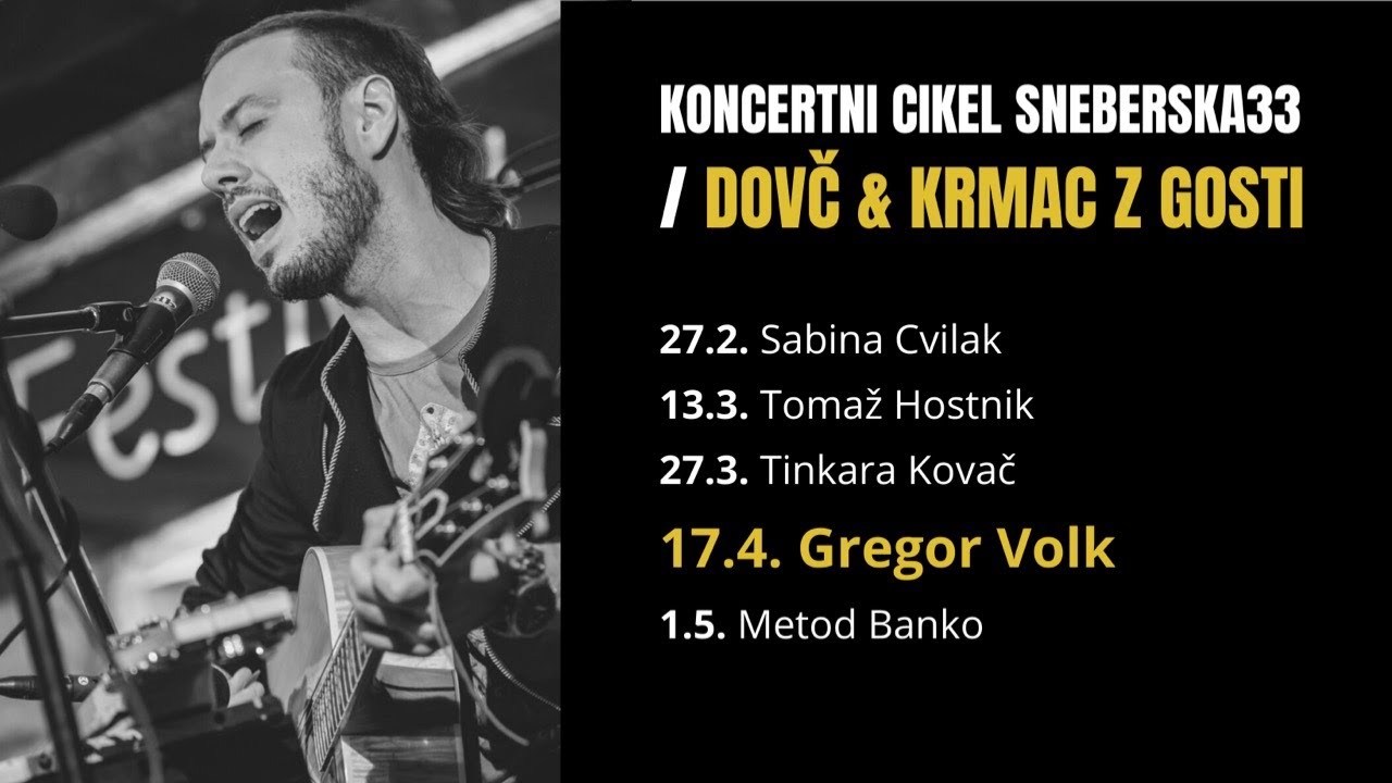 Gregor Volk & Janez Dovč & Goran Krmac @Sneberska33 #11