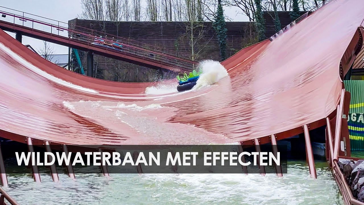 Bellewaerde Park test spectaculaire nieuwe wildwaterbaan Amazonia