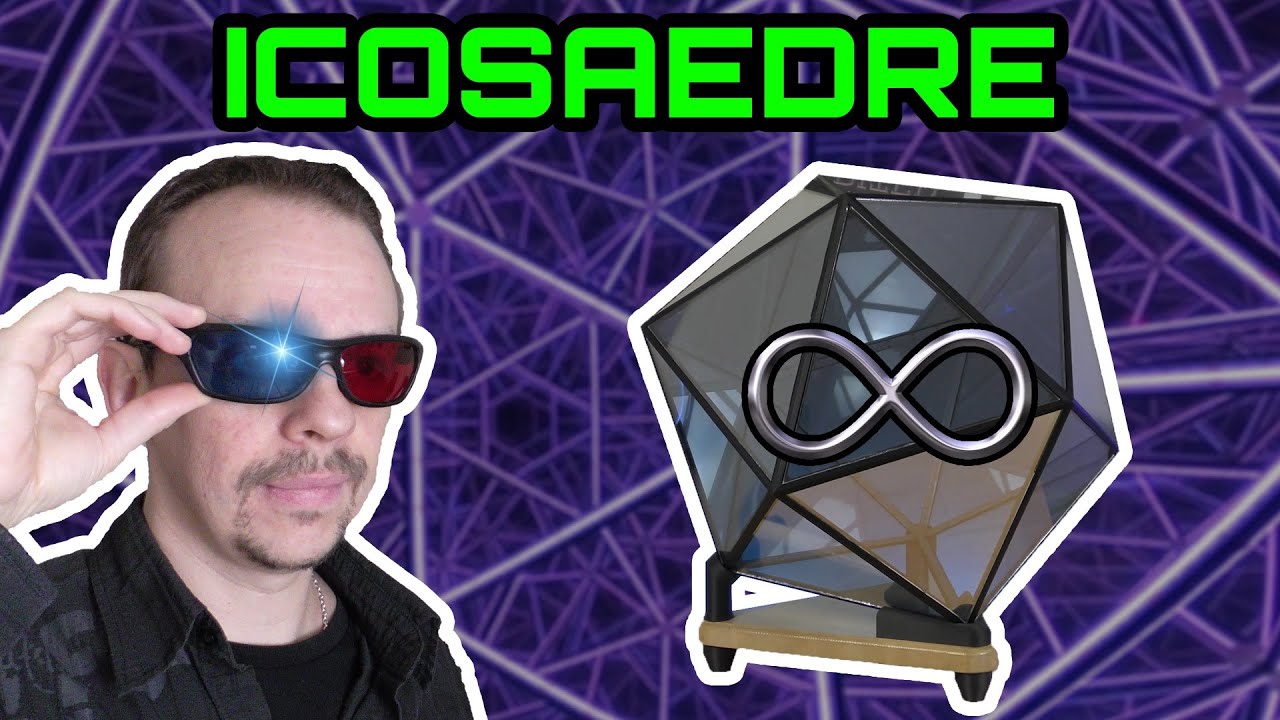 ICOSAÈDRE en MIROIR INFINI ! 6500 leds pour un spectacle INCROYABLE ! 🤩