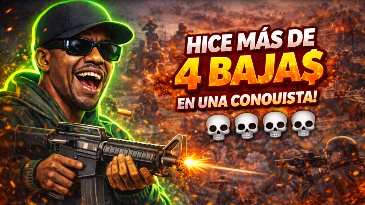 Me hago más de 4 BAJAS en una CONQUISTA | Neshy Roleplay