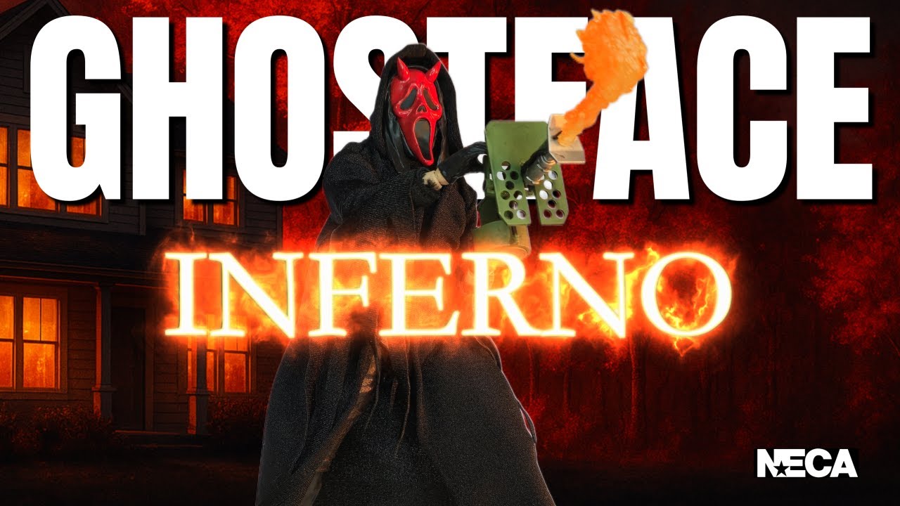 REVIEW | GOSTH FACE INFERNO | VALE LA PENA? | NECA | DETALLES ACCESORIOS Y OPINION.