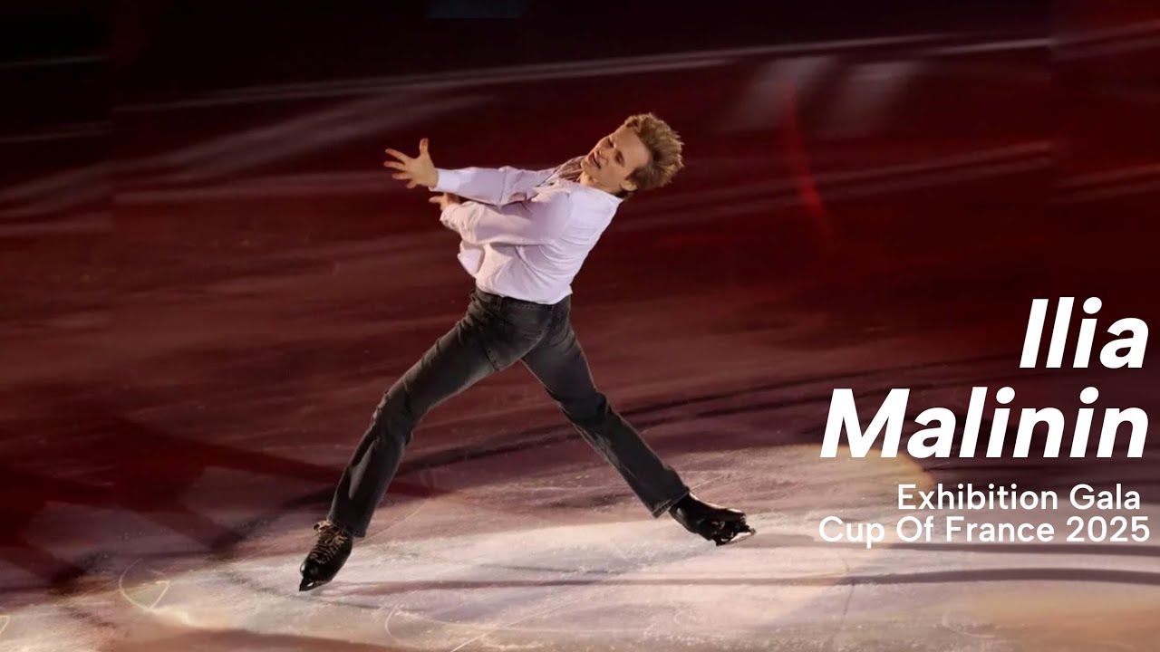 Ilia Malinin - Exhibition Gala | Grand prix ISU | Trophée de France 2025