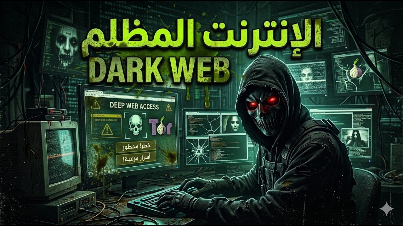 الدارك ويب: أسرار الإنترنت المظلم التي لا يعرفها أحد! 🕵️‍♂️💻