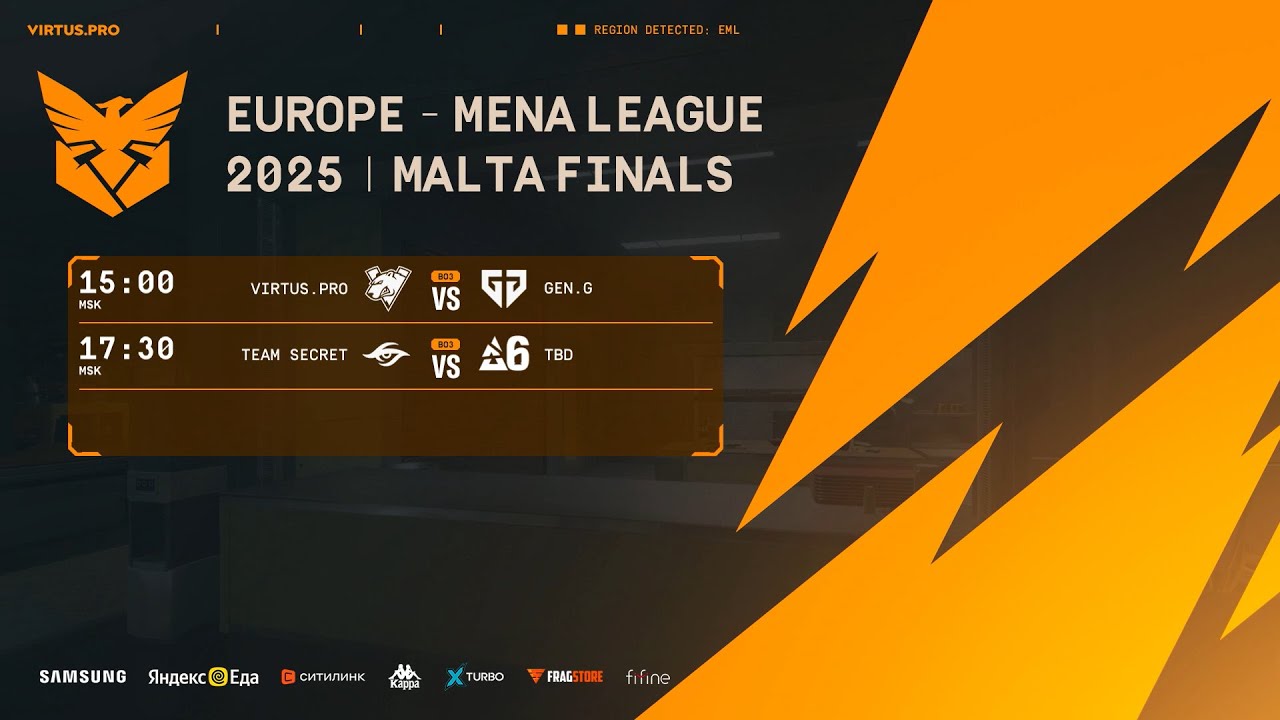 [RU] BLAST R6 | Europe MENA League 2025 Finals - Malta - Day 2