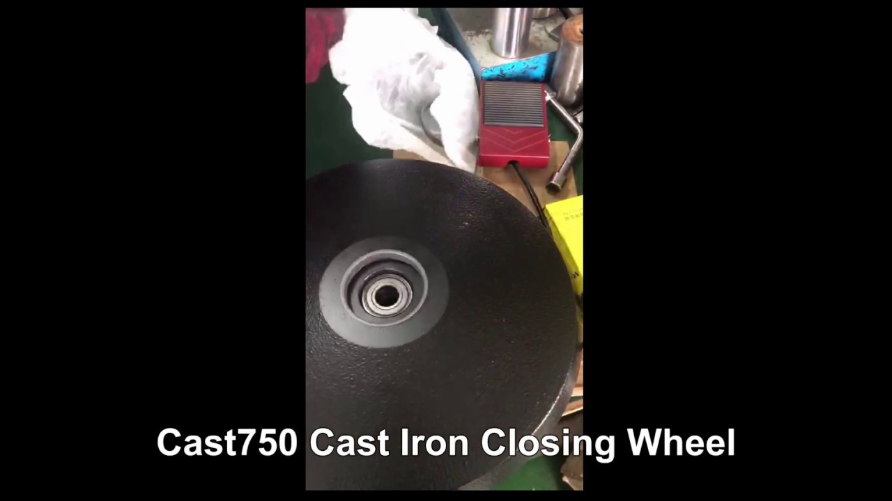 How We Assemble John Deere Cast Iron Closing Wheel CAST750 AN213060 - Greenly Manufacturer