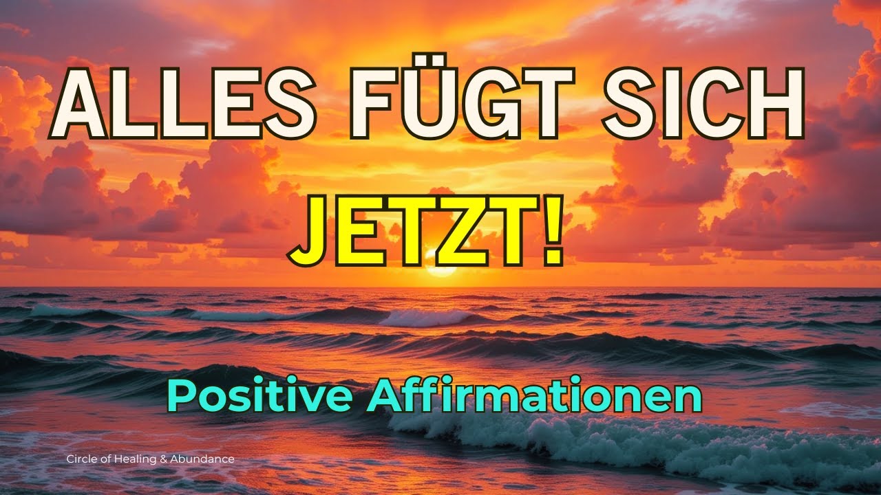 ✨Alles ist bereits gelöst – kraftvolle Affirmationen für deinen Morgen✨