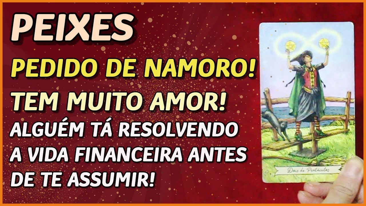 PEIXES ♓️ // PEDIDO DE NAMORO! ❤️👩‍❤️‍💋‍👨❤️- ALGUÉM AJEITANDO TUDO ANTES DE TE ASSUMIR!⚖️🕍📝