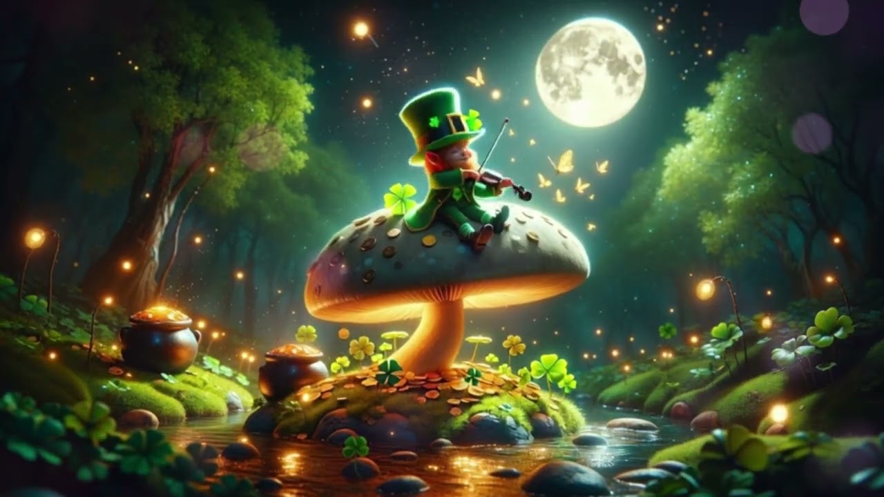 St. Patrick’s Day Leprechaun 🍀 Chill Lofi Instrumental Background Music to Study, Work or Relax