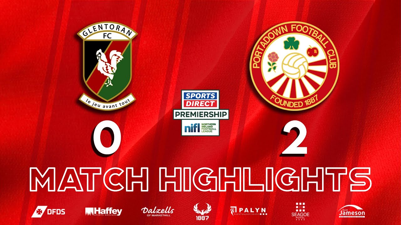 Glentoran 0 - 2 Portadown | Sports Direct Premiership | 16/11/24