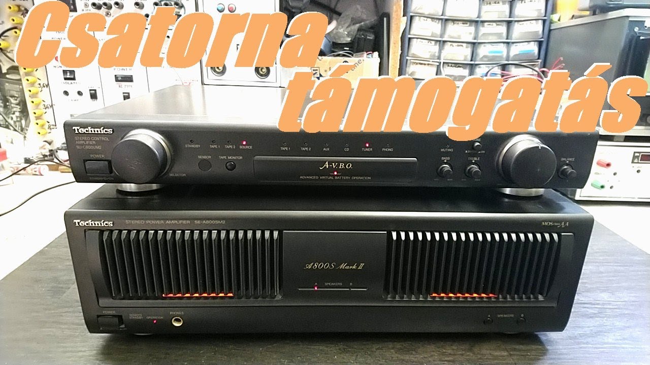 Megtámogattak Mikrosilverék! Technics SE-A800S