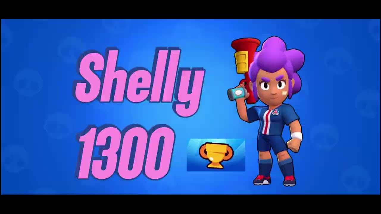 Shelly 1300 trophies (showdown)