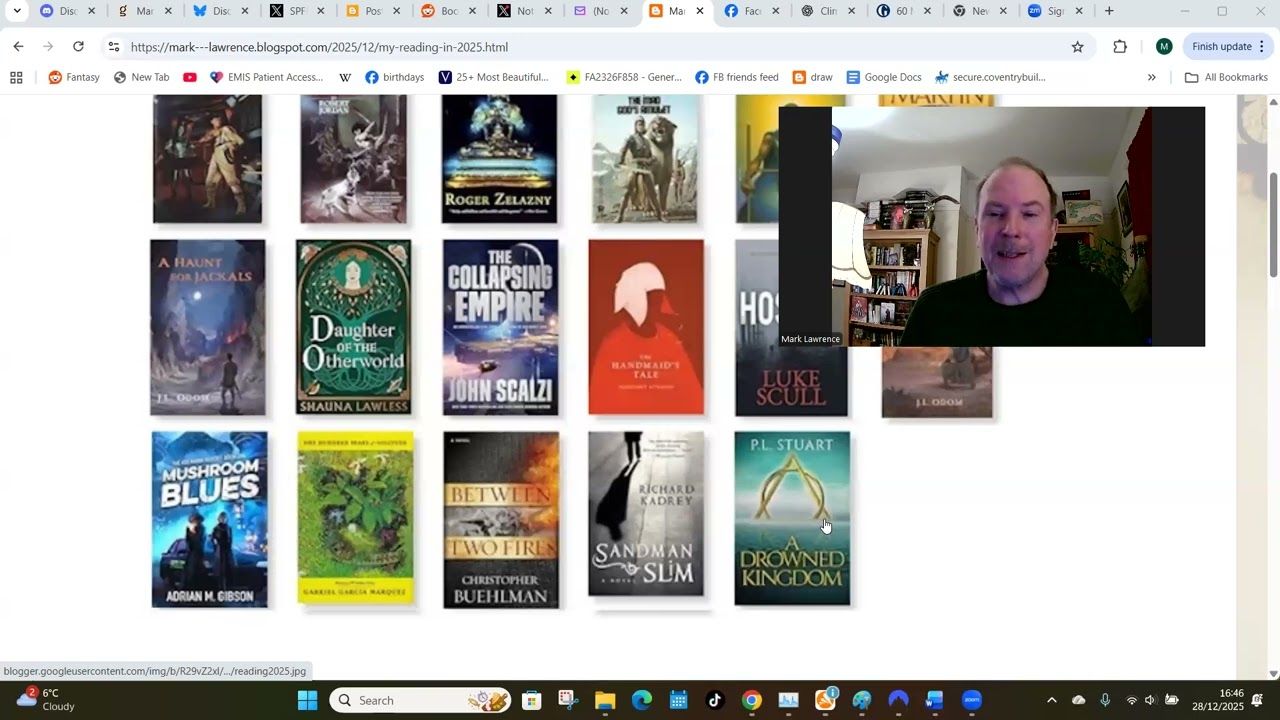 My reading in 2025!