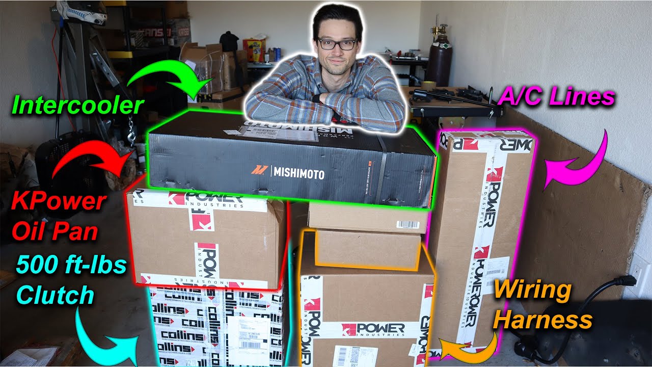 MASSIVE UNBOXING! The Parts For My K24 Engine Swap BRZ are FINALLY Here!