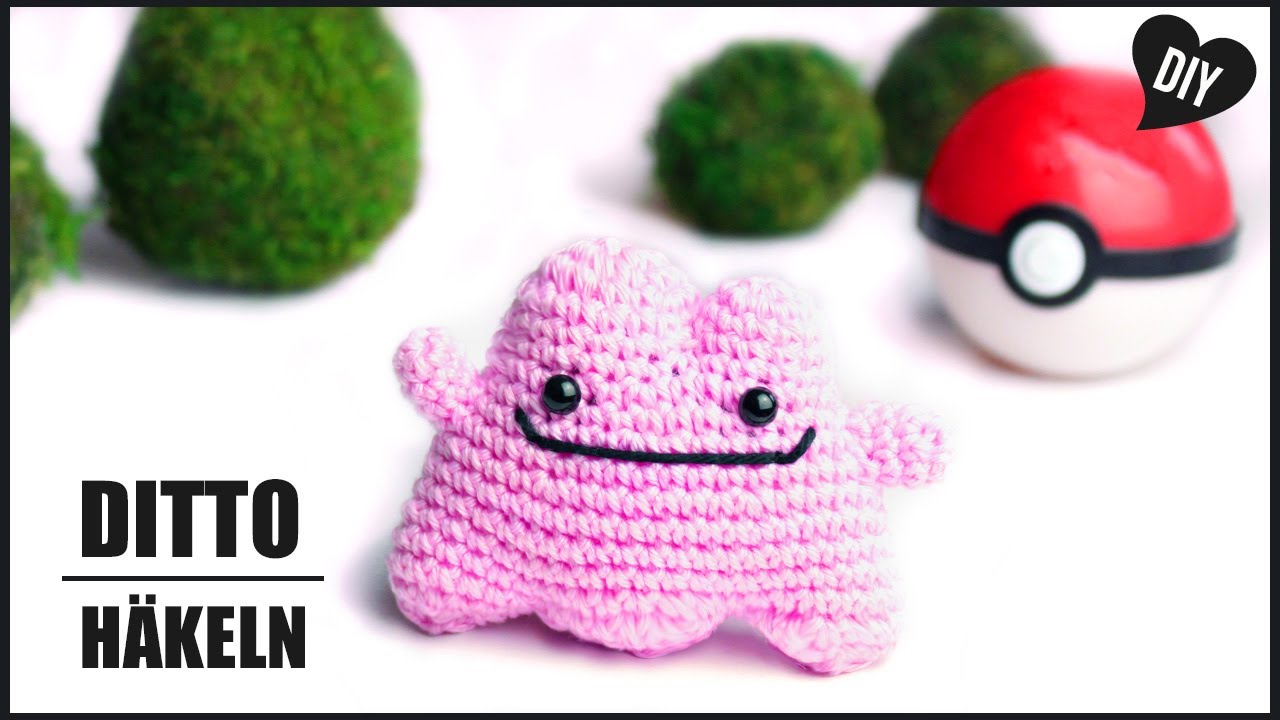 Ditto häkeln | Pokemon Häkelanleitung - DIY by Pfirsichteufel