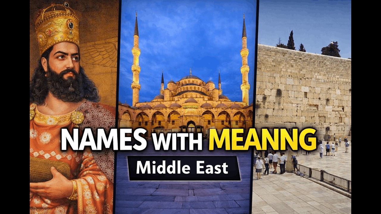 Names With Meaning -- Persian, Arabic & Jewish Names (Part 3B)