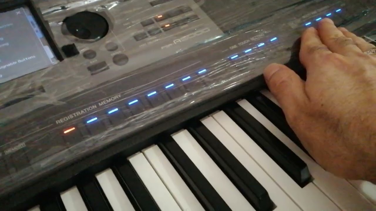 YAMAHA A5000 REGİSTRATİON BÖLÜMÜ SES KAYDETMEK VE KİLİTLEME NASIL YAPILIR