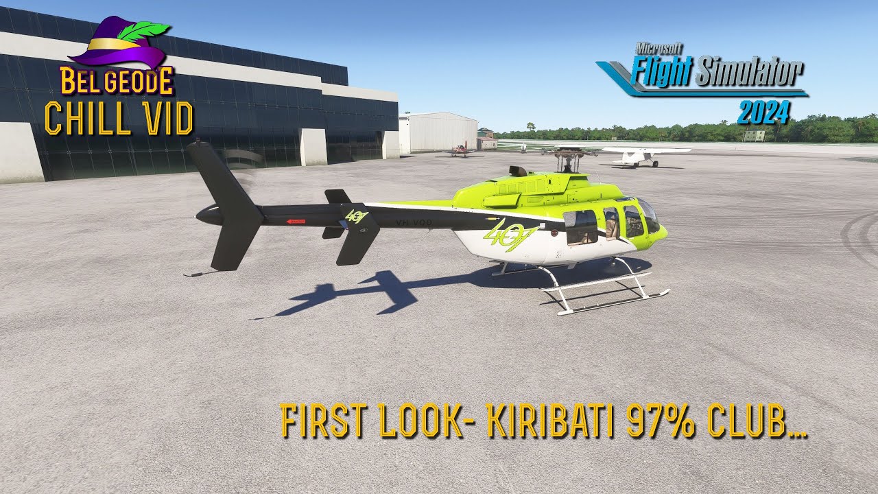 [MSFS 2024] First Look - Kiribati 97% Club