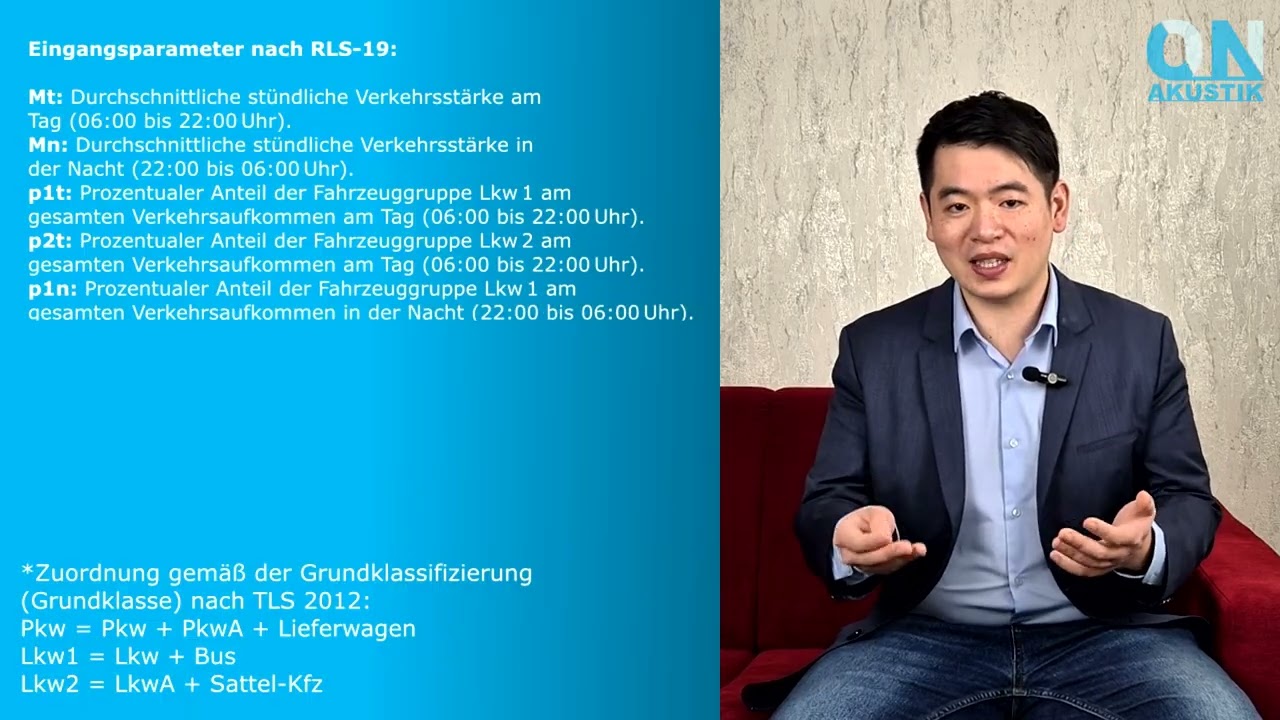 Straßenverkehrslärm berechnen nach RLS 19 - Diese Eingangsparameter brauchen Sie!