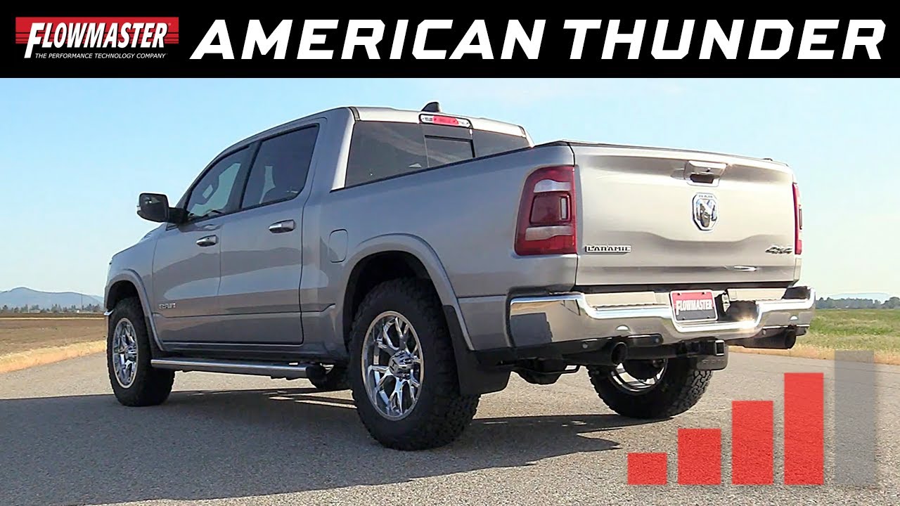 2019-20 RAM 1500 5.7L Hemi - American Thunder Cat-back Exhaust 817843