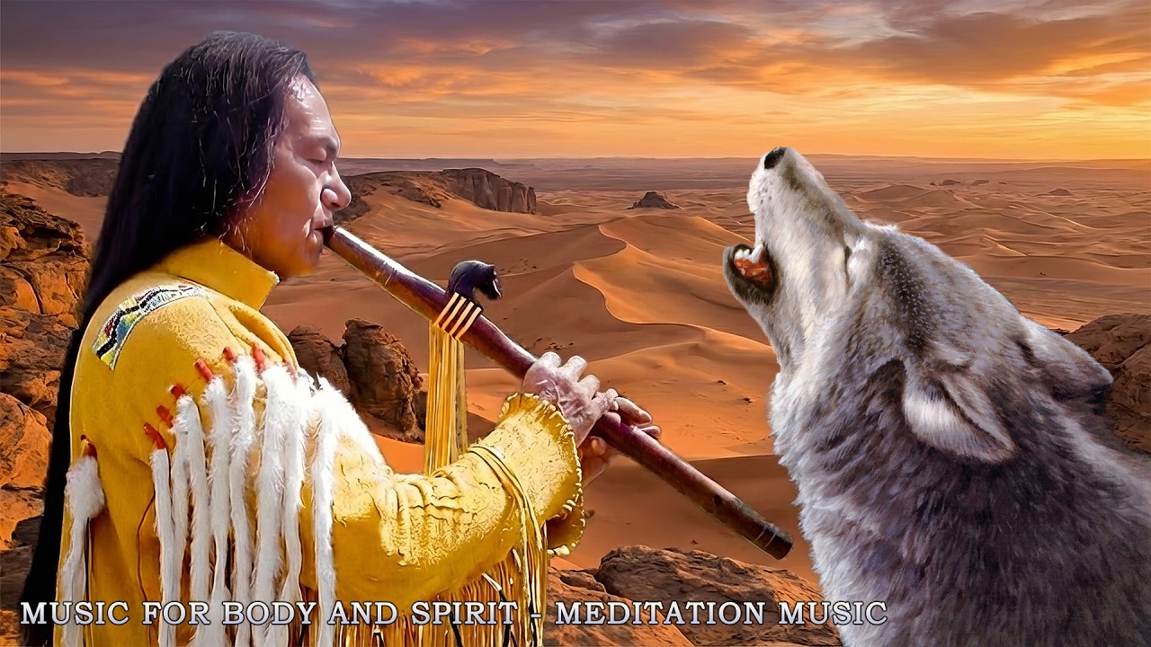 Soothing Native American Flute 🦅 Music to Calm Thoughts and Relax the Nervous System
