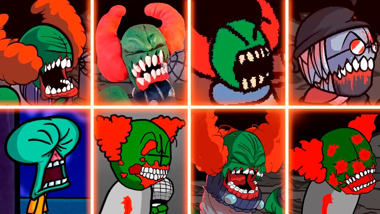 Madness but everytime it is the Opponent's turn the mod changes - Friday Night Funkin'