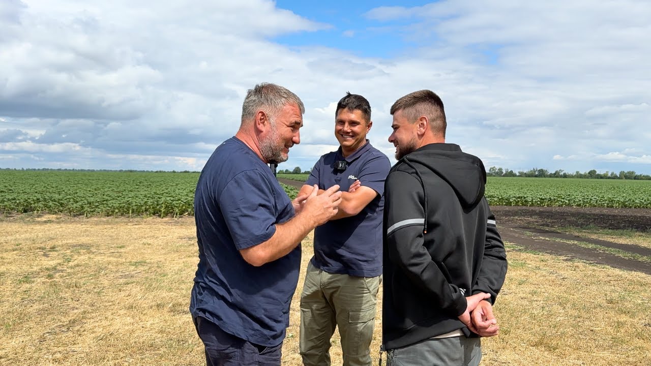 # 244 No-till по-південному 🌻 У полі з Юрієм Дробязко: соняшник, соя і... слимаки 🐌  ФГ Аннушка Ч1