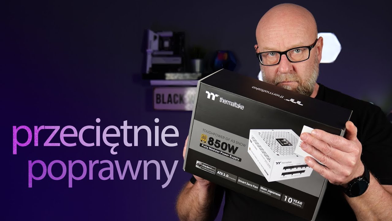 Thermaltake Toughpower GF A3 850W ⚪️ Dobry przeciętniak!