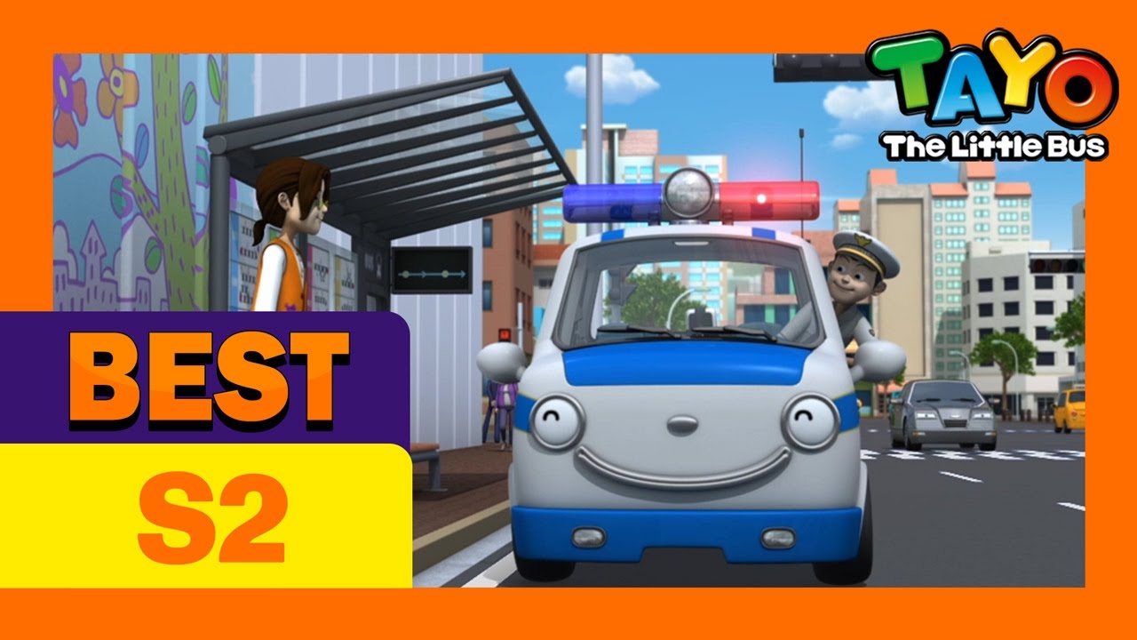 Tayo S2 EP2 The Perfect duo, Rookie and Pat l Tayo the Little Bus