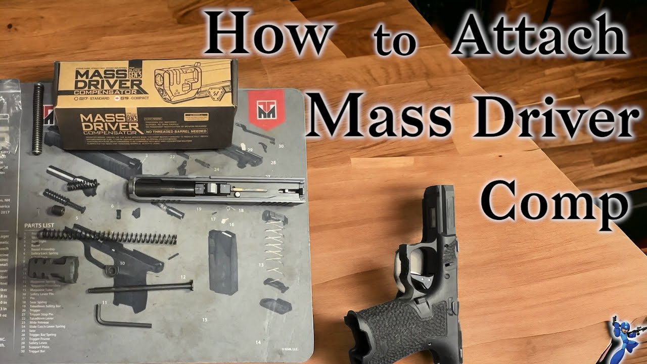 HOW to ATTACH Strike Industries Mass Driver Compensator