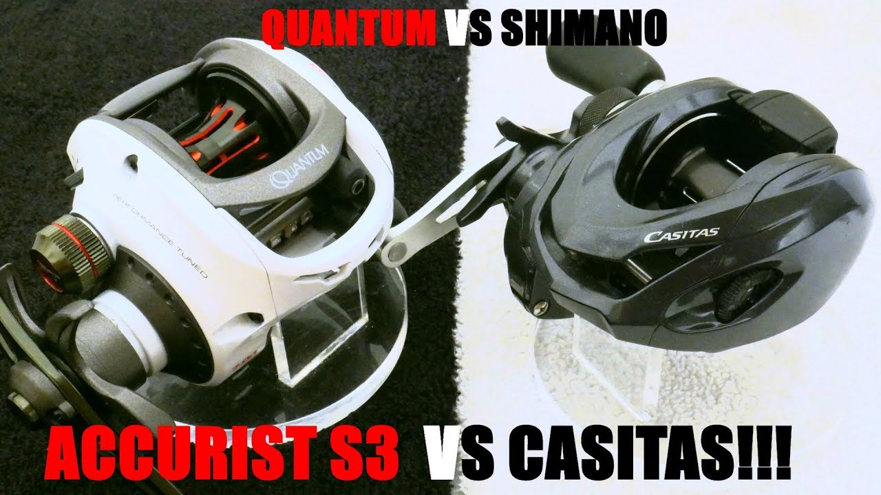 QUANTUM ACCURIST S3 SLAYS THE MIGHTY SHIMANO CASITAS??? $99 BAITCASTER BATTLE