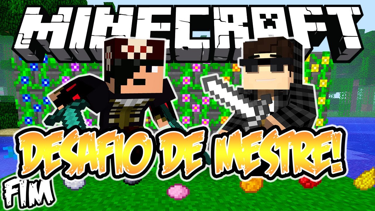 A GRANDE QUEEEDA! - DESAFIO DE MESTRE! - Minecraft (FIM)