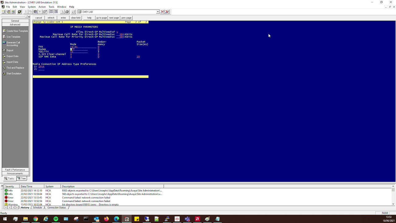 Programming Avaya Aura Communication Manager 8.1 Part 1