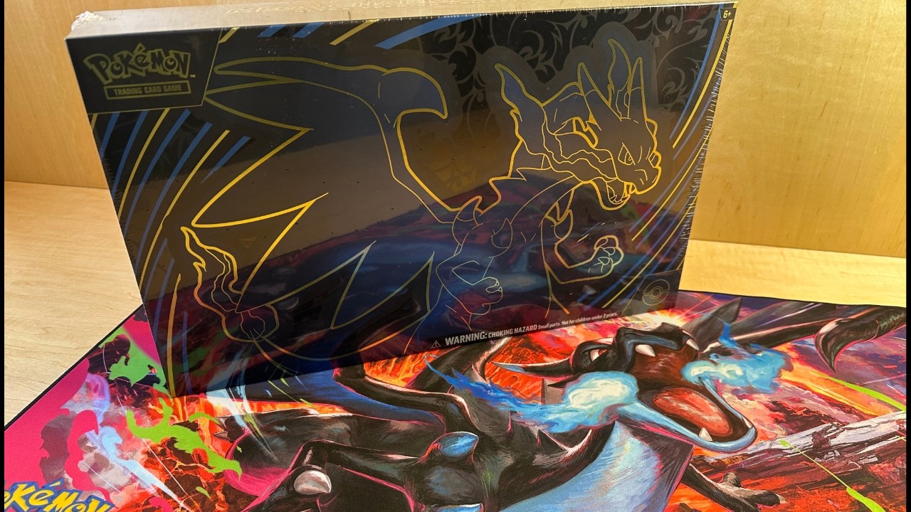 *NEW* Mega Charizard Ultra Premium Collection Unboxing! - Pokemon ASMR